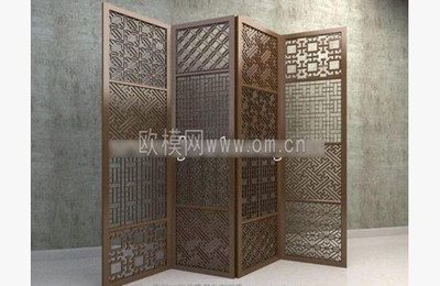 屏风隔断3D (121)